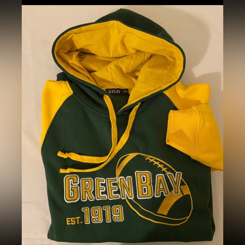 NFL Green Bay Packers RZUO Sweatshirt Hoodie XXL